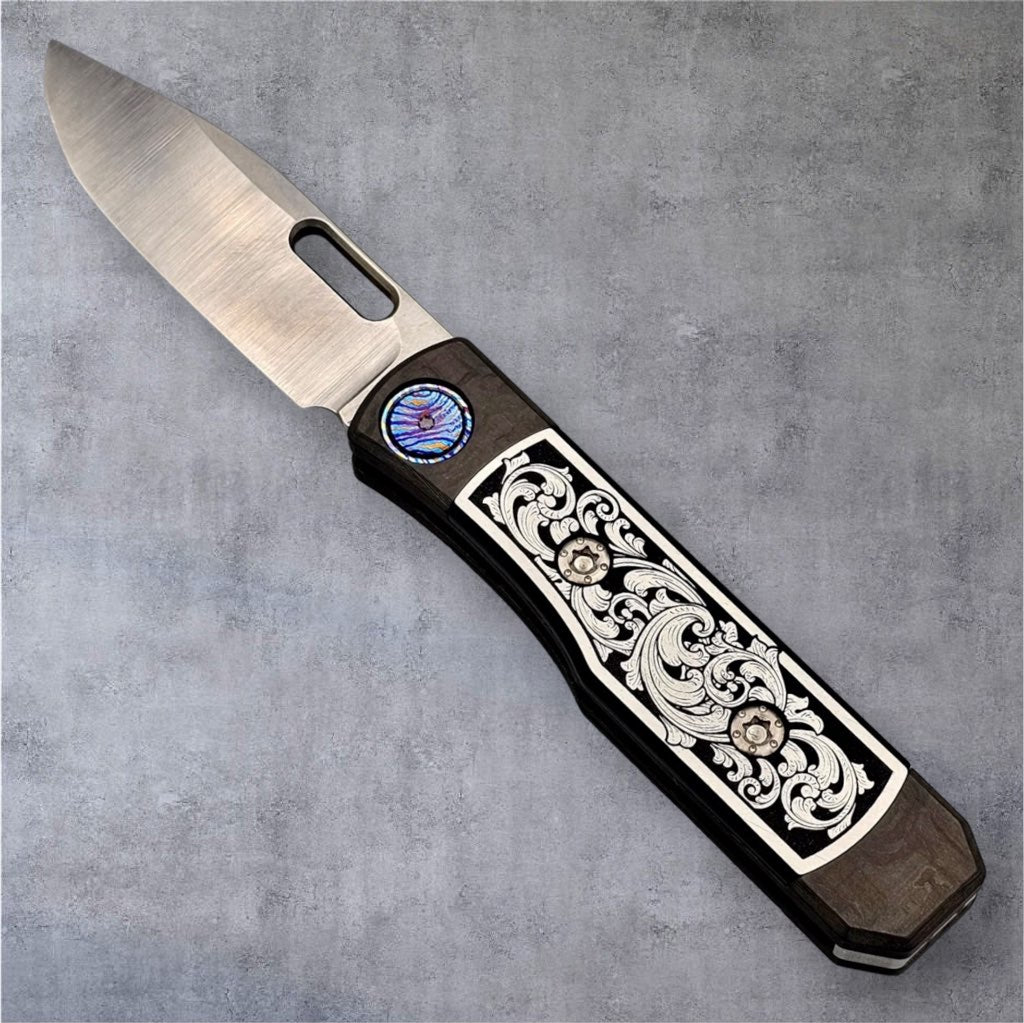 CPM3v / Fat Carbon Black Dunes /  Black Ano Engraved 7075