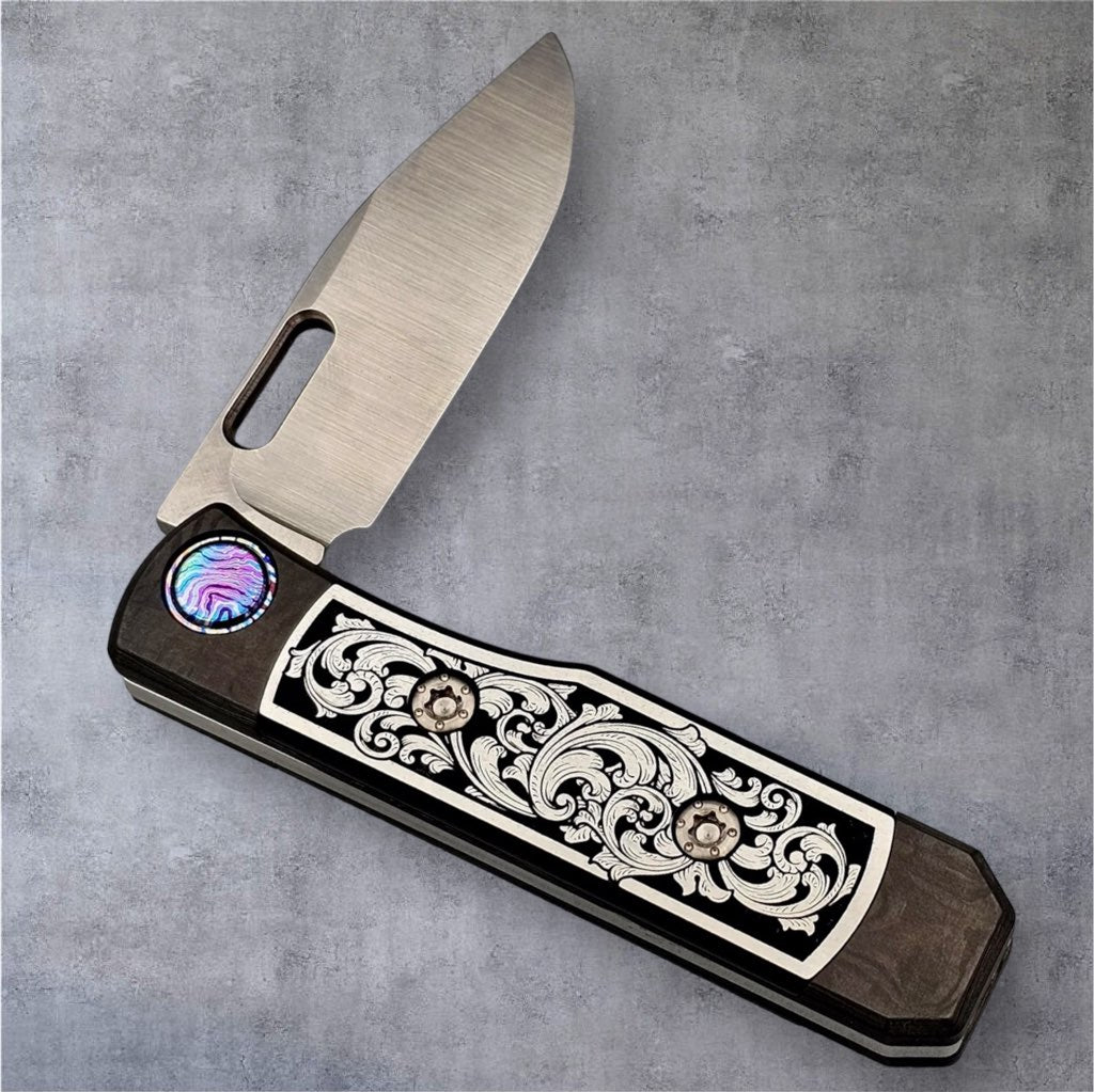 CPM3v / Fat Carbon Black Dunes /  Black Ano Engraved 7075